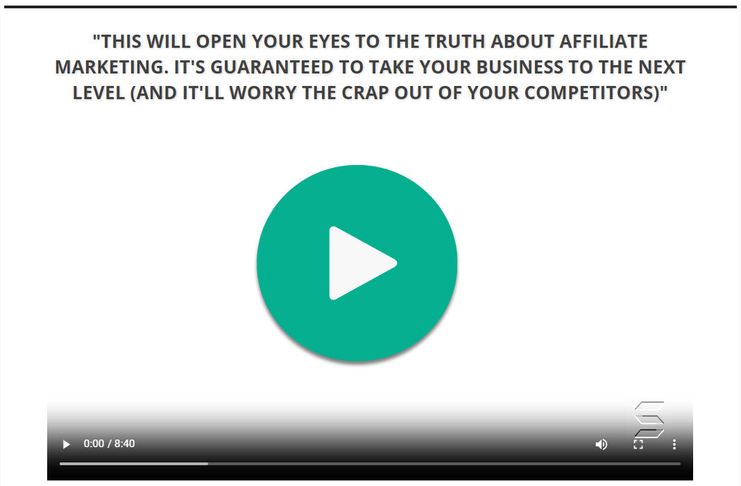 10 Part
Affiliate Marketing Video Training Series